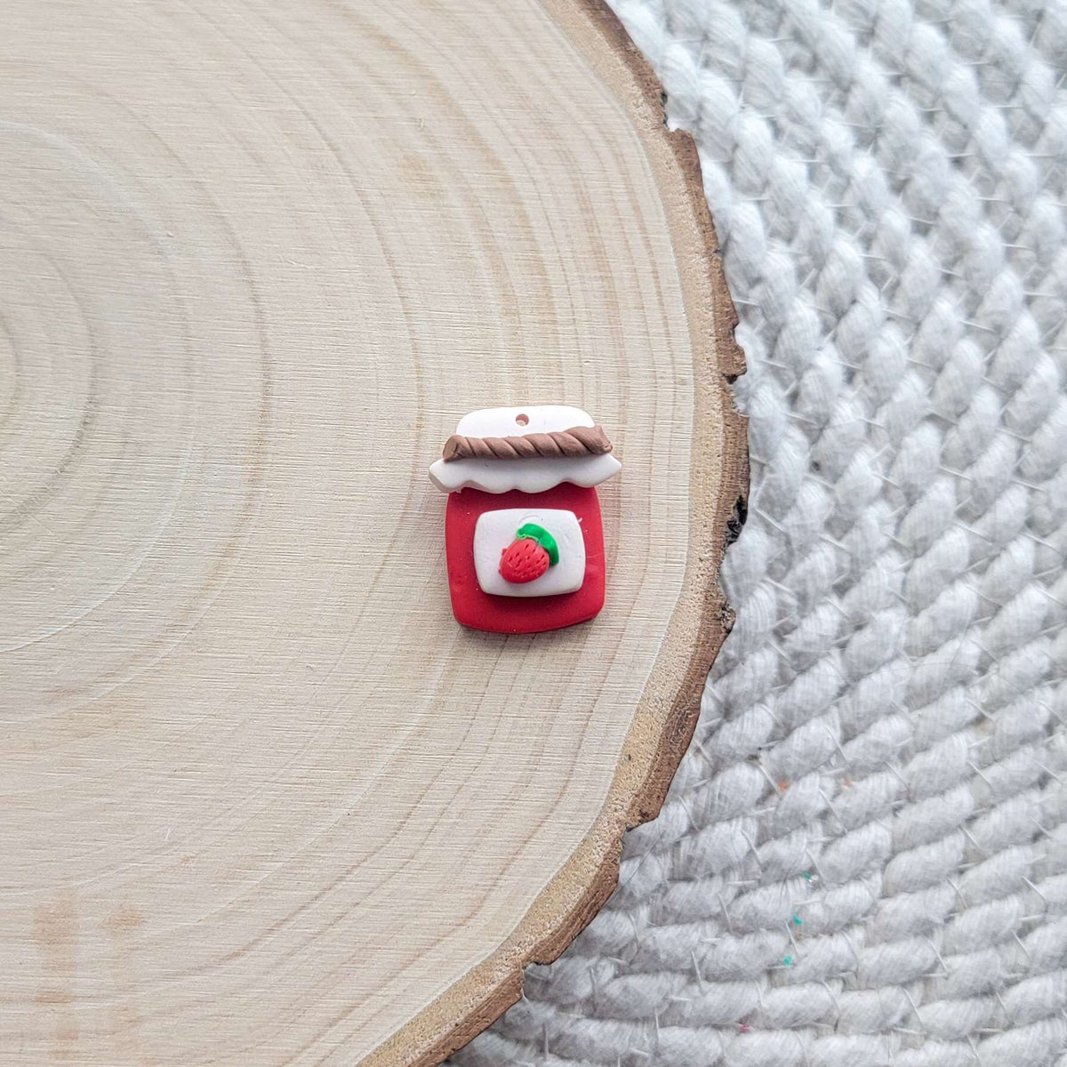 Strawberry Jam Clay Charm (SJ2)