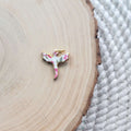 Floral Dragon Clay Charm