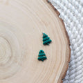 Small Green Tree Clay Charm