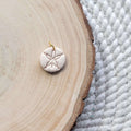 Sand Dollar Clay Charm