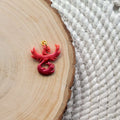 Phoenix Clay Charms