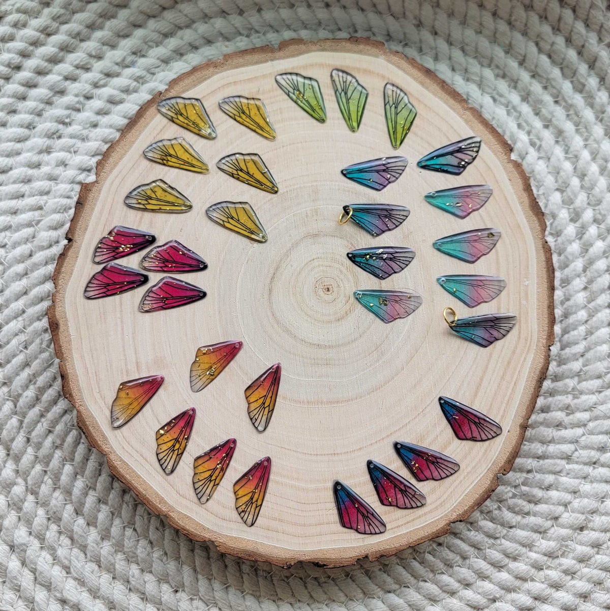 Butterfly Wings Acrylic Charms