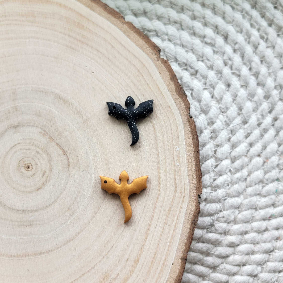 Dragon Clay Charms