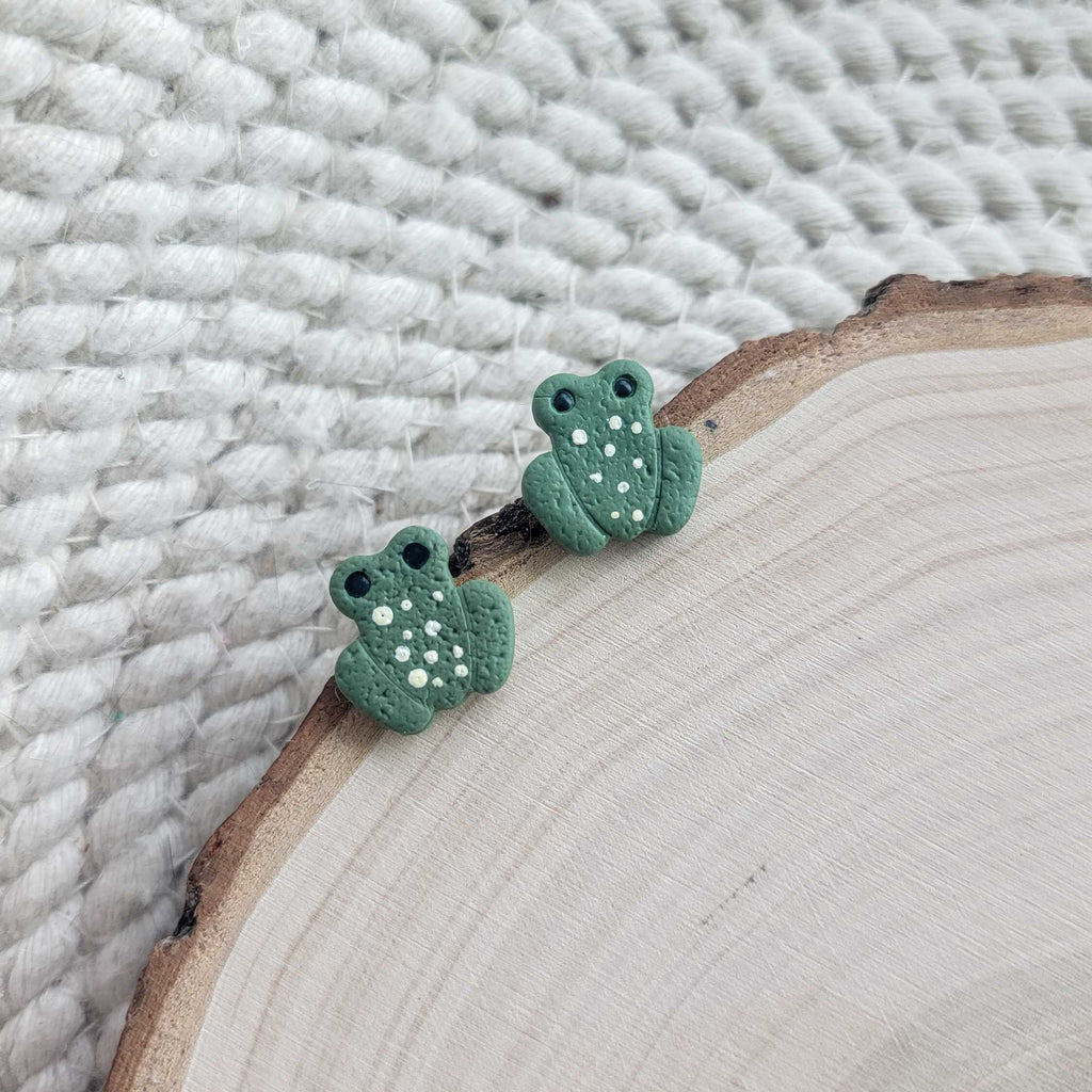 Frog Stud Earrings