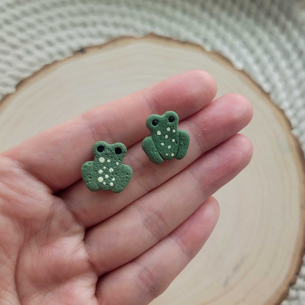 Frog Stud Earrings