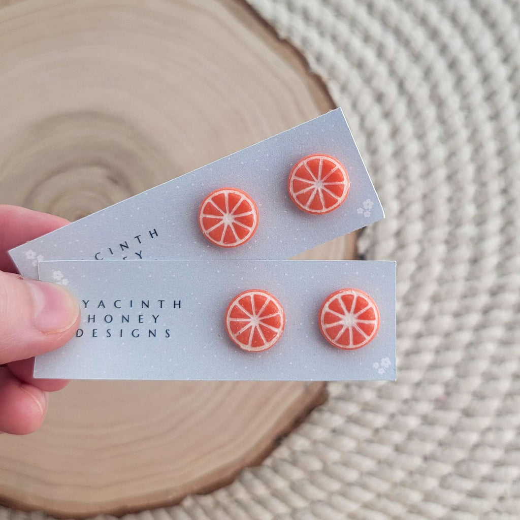 Orange Studs