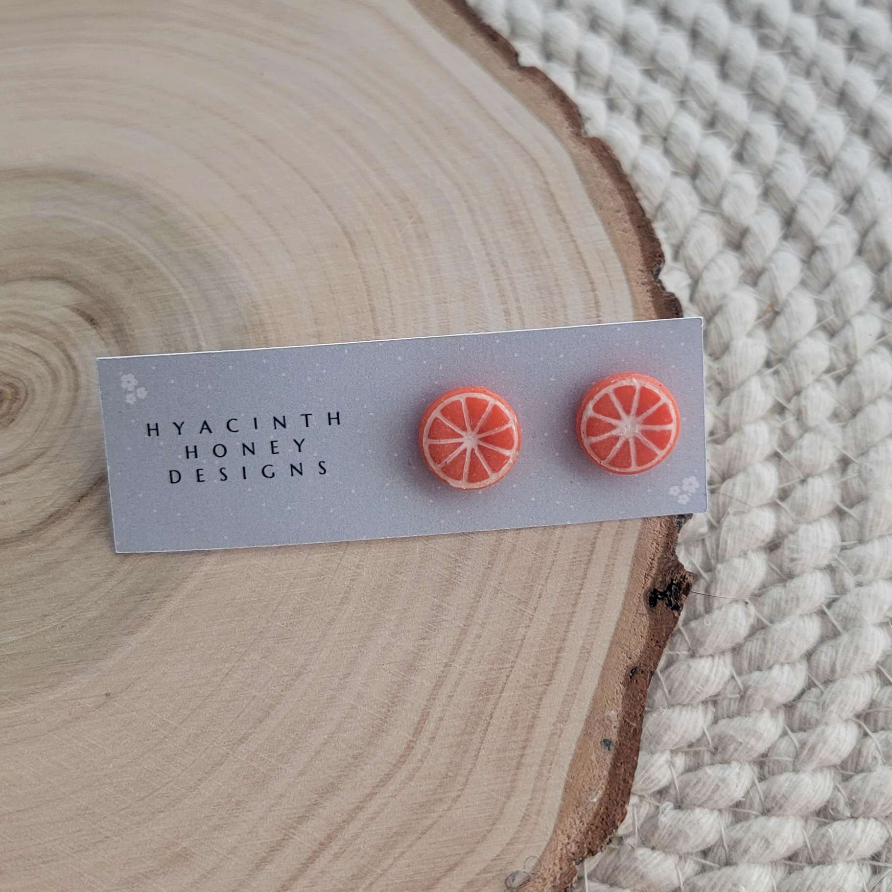 Orange Studs