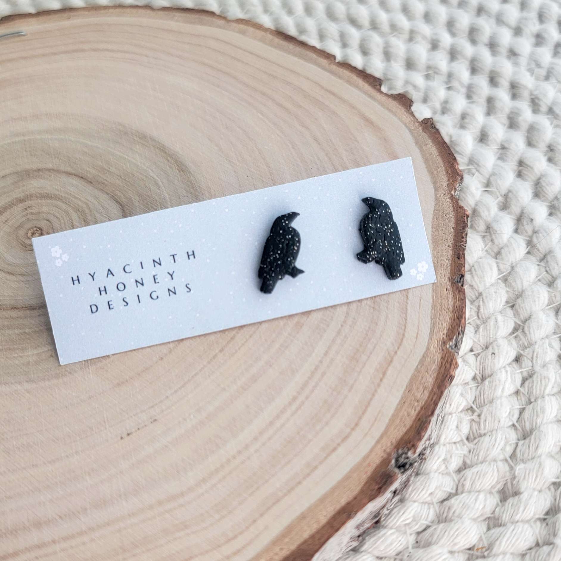Crow/ Raven Studs