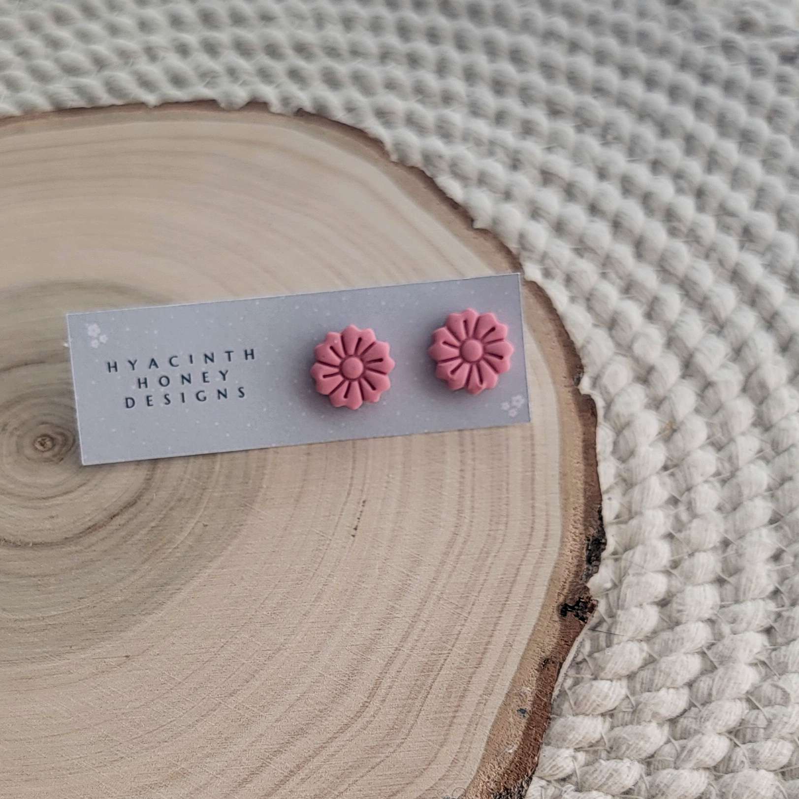 Colourful Flower Studs