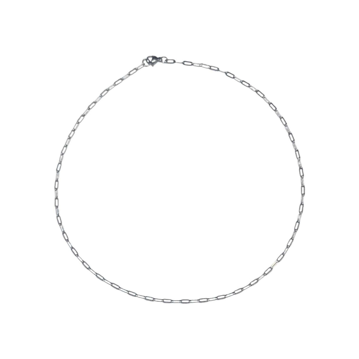 Paper Clip Chain Necklace