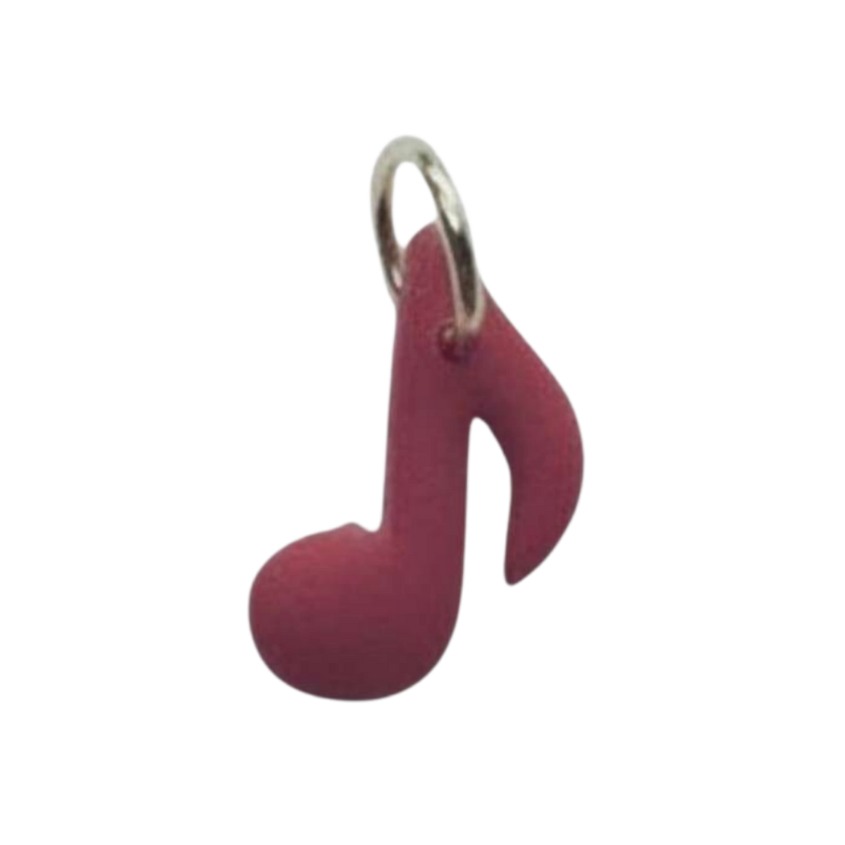 Music Note Clay Charm
