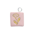 Rose Book Clay Charm - PINK