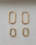 Click U-shape hoop earrings (for interchangeable earrings)