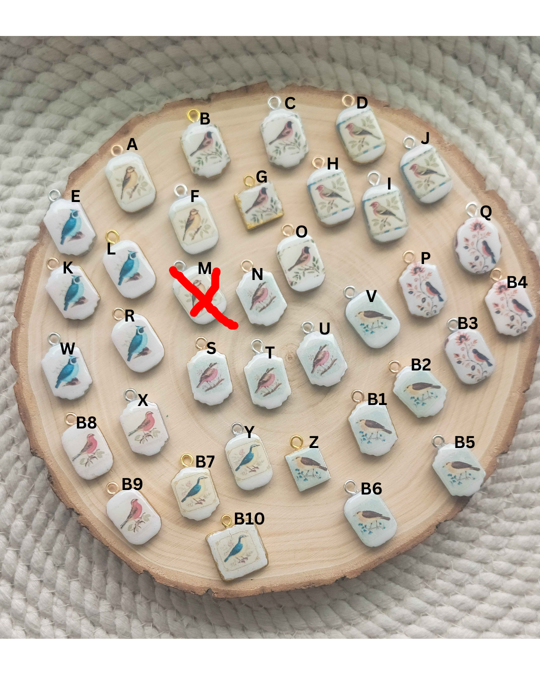 Bird Charms: A Collection