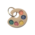Paint Pallet Clay Charm